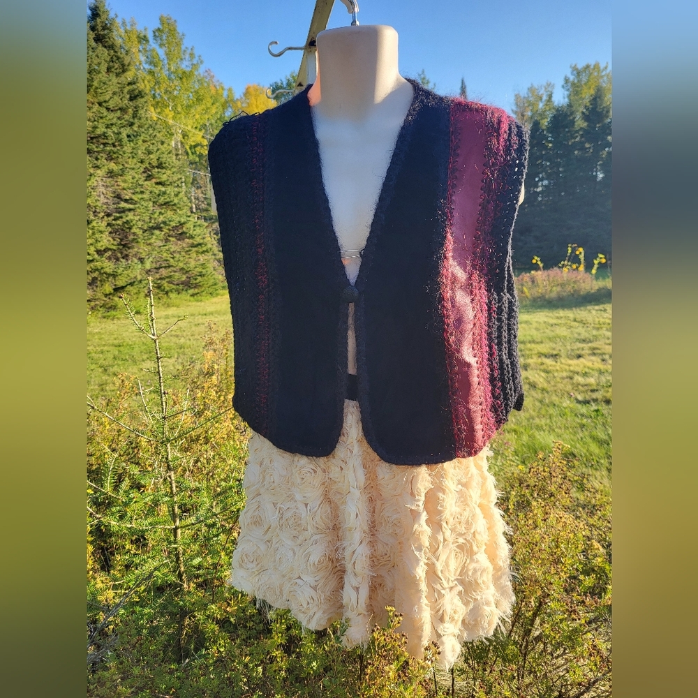 "Mixing a Potion" Vintage Sweater Vest